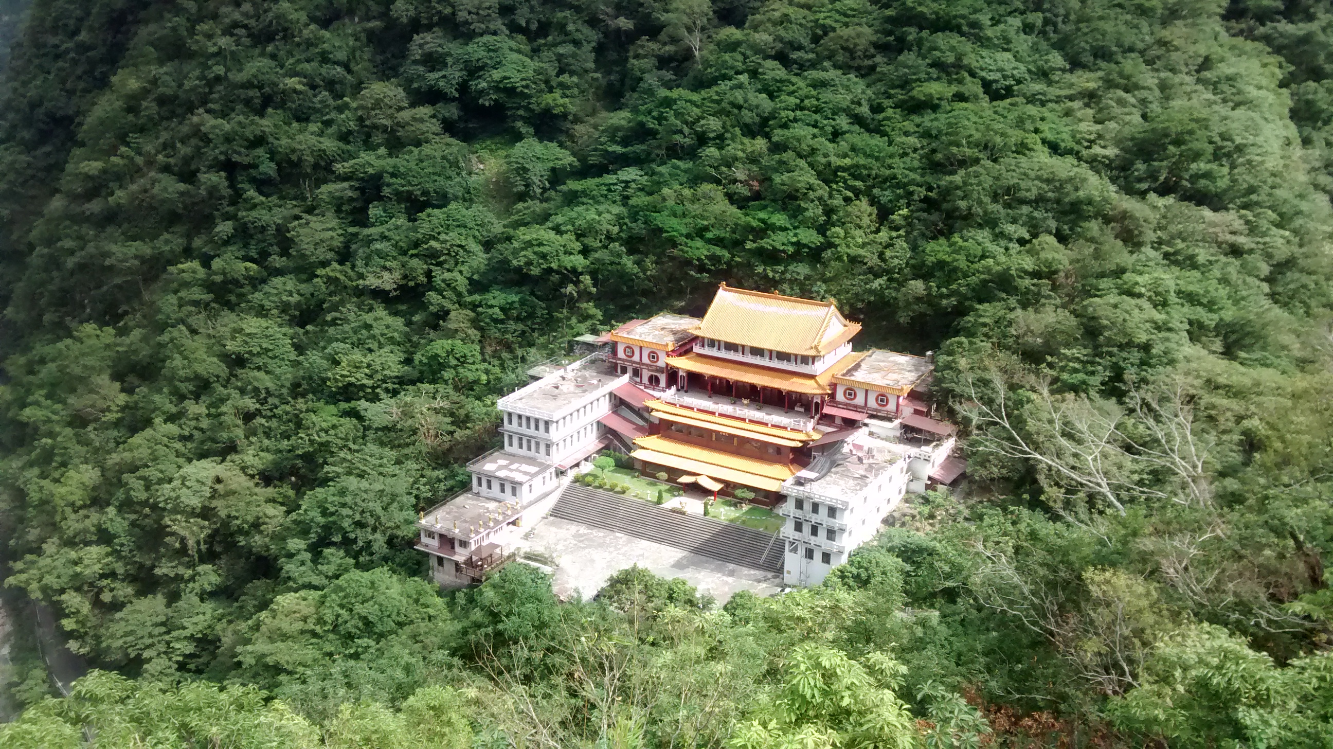 Above a Buddhist Temple at Taroko
Gorge